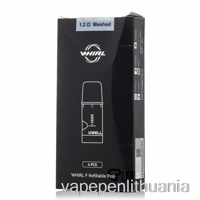 Uwell Whirl F Pakaitiniai Ankštys 1,2 Omo Tinklelio Ankštys Vape Skystis